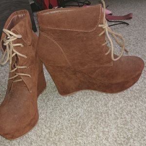 Chestnut Brown Ankle Boots
